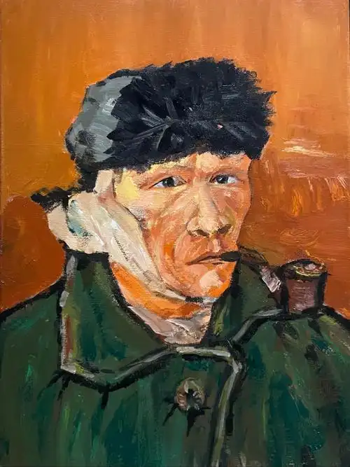 梵高抽了一袋烟