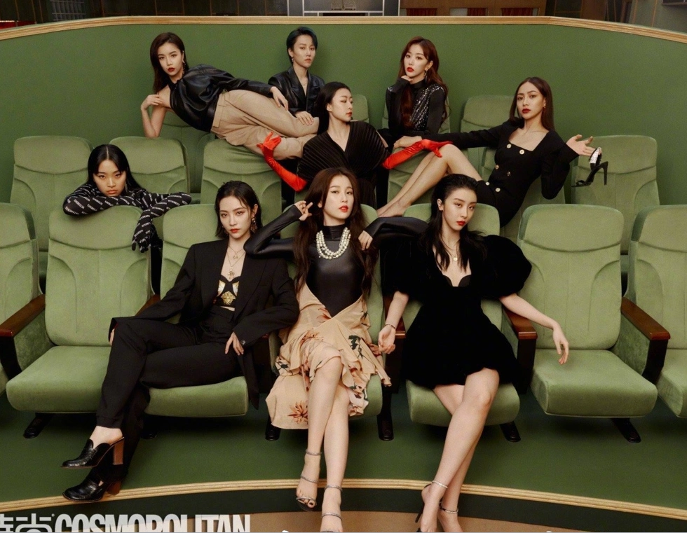 原创the9首封预告,置景平平效果差强人意,不被定义的女团什么风格?