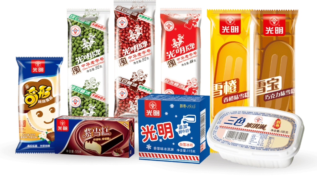 光明白雪冰砖,紫雪糕荣获"上海特色旅游食品"称号,为上海味道代言!_棒