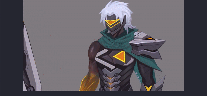 源计划新皮肤建模 手稿:这才是鳄鱼的真面目?你更喜欢哪一款