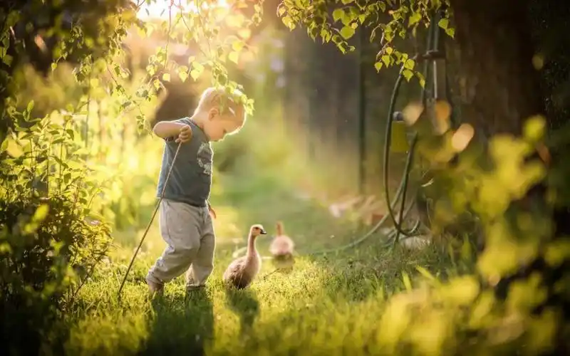 国外可爱萌娃高清图片桌面壁纸