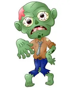 僵尸卡通图片-僵尸卡通素材-僵尸卡通插画-摄图新视界