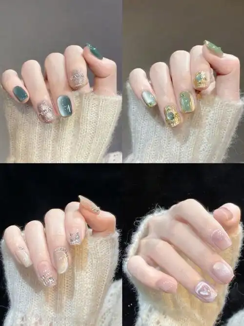 菌菌の种草时间##短款美甲