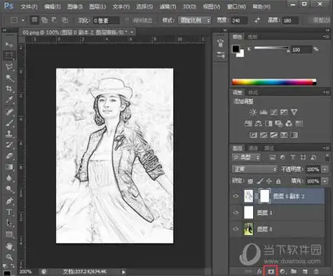 ps铅笔画怎么画photoshop铅笔画教程