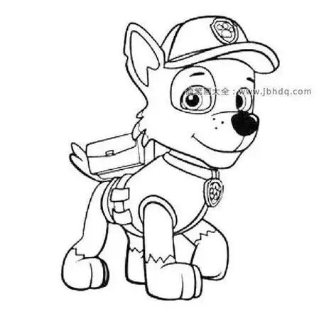 动漫人物 strong>简笔画 /strong>2款汪汪队天天简笔画图片大全