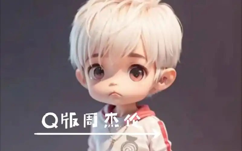 q版周杰伦,卡通版周杰伦,漫画版周杰伦,ai周杰伦,ai绘画周杰伦.