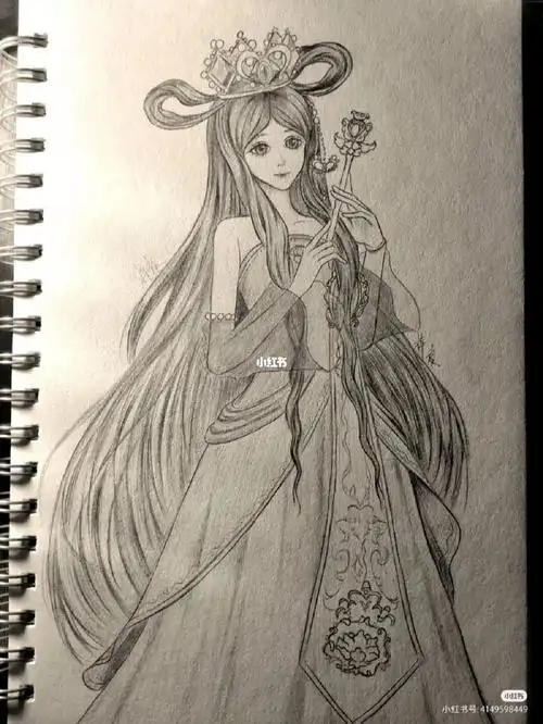 画的叶罗丽三大公主