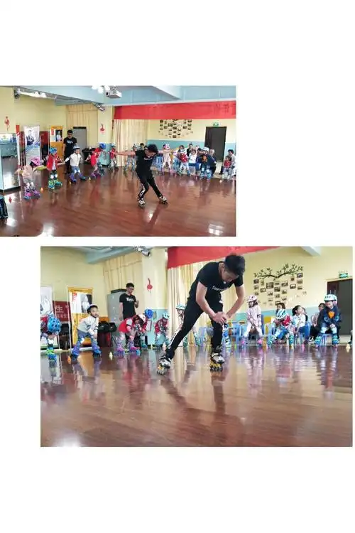 看似简单但想要将轮滑学好,这简单的动作确是最关键的.