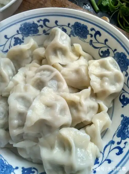 煮熟的饺子,好吃.