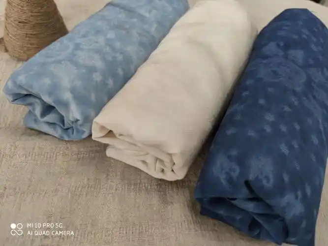 天丝苎麻冰凉丝滑面料服饰手工工艺布料商场用