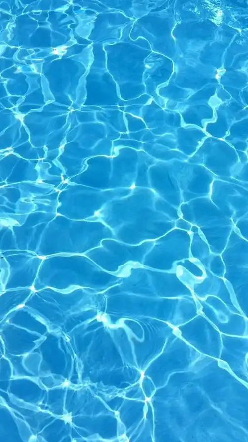 小清新的蓝色海水,高清图片,手机锁屏桌面-壁纸族