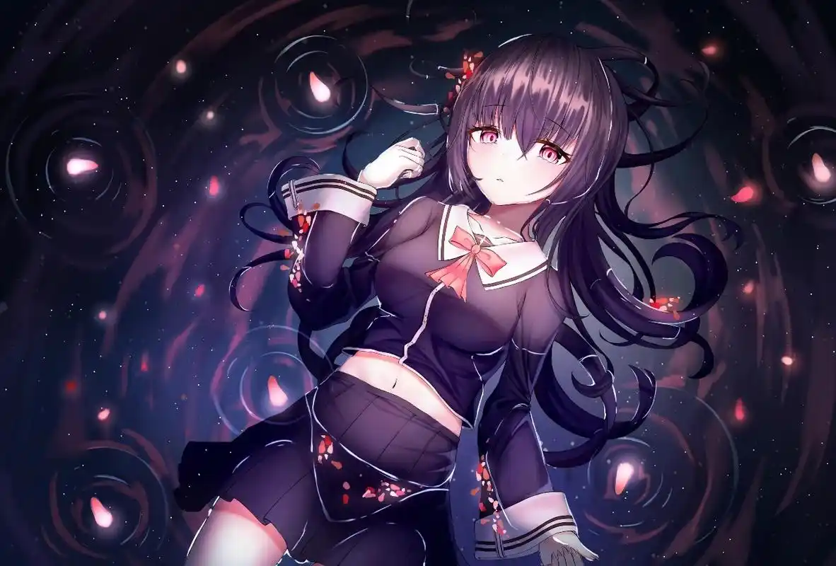 二次元#这天气未免也太热了吧`水中美少女`高清壁纸