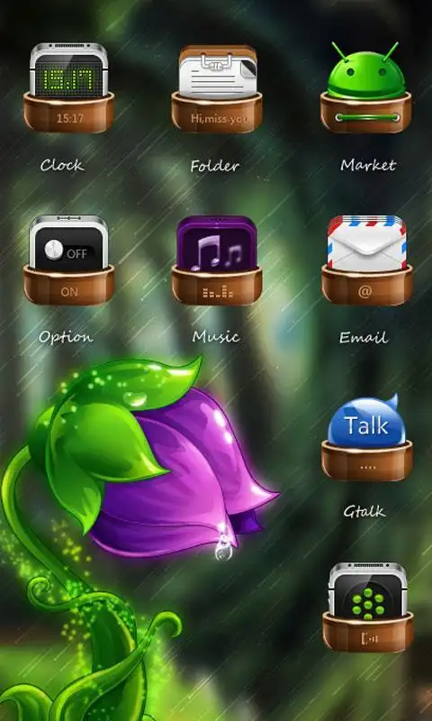 360手机桌面主题—流线派