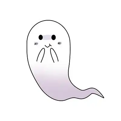 阿飘小幽灵 可爱 萌 万圣节 幽灵png素材幽灵中元节幽灵中元节元素