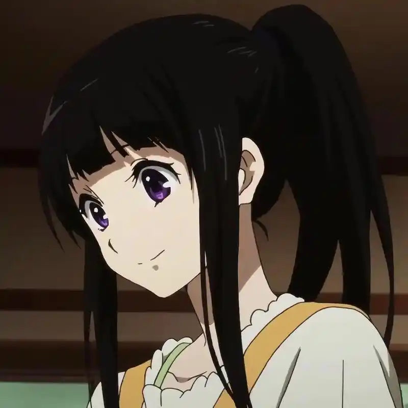 「第83期」动漫女头:冰菓 千反田爱瑠无水印女生头像