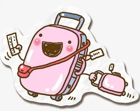 卡通旅行箱