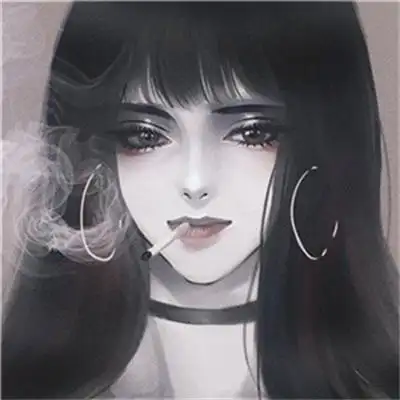 高清动漫头像女生霸气冷艳二次元超好看动漫女生高清微信头像