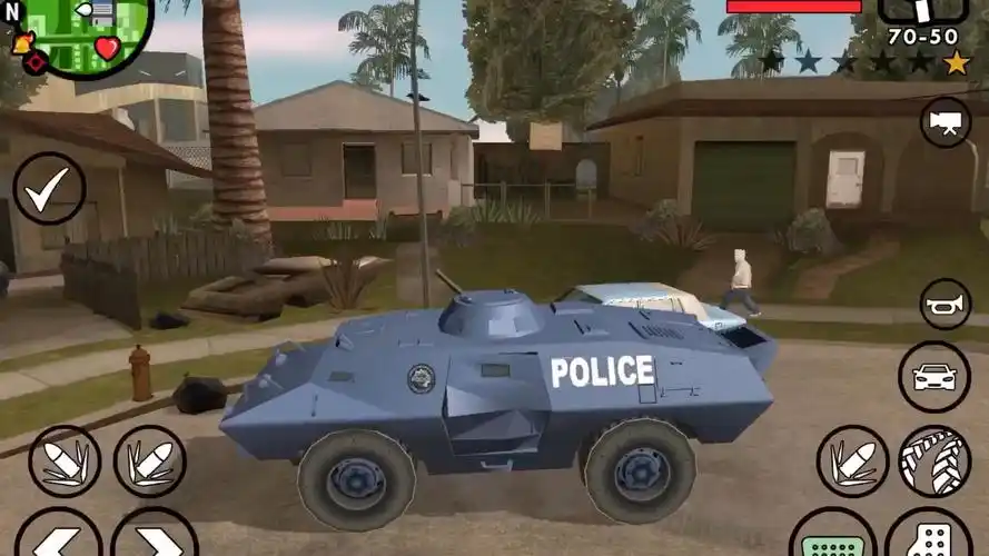 活动作品gta圣安地列斯特警用装甲车试车