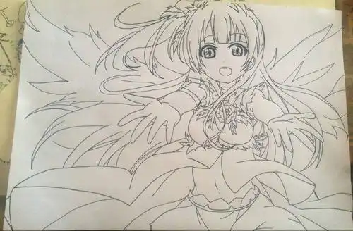 我妹妹学校要画画,谁有图画,稍微难一些