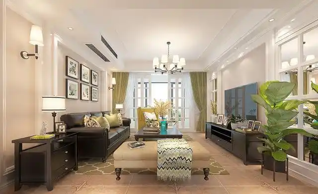 美式搭配米黄色调,那温馨的场面深入人心,看了她家装修后迷住了