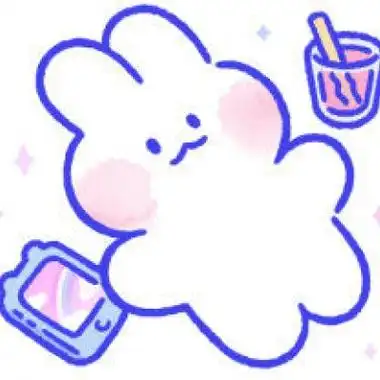 兔兔手绘可爱头像高清软萌的超可爱兔兔头像手绘图片