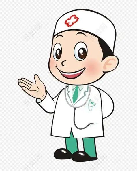 医生卡通人物简笔画可爱