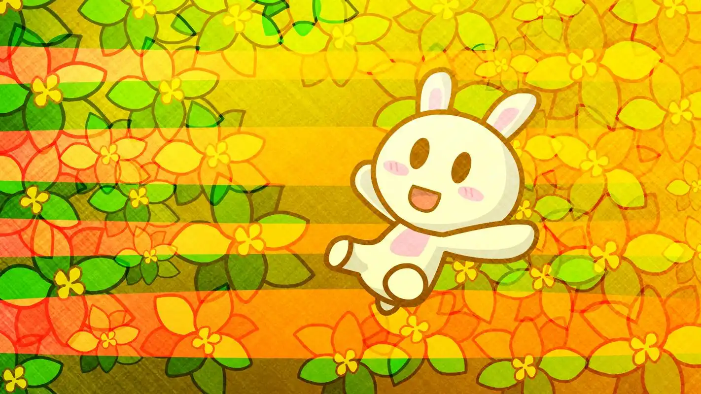 简单可爱小清新图片高清桌面壁纸高清大图预览1920x1080_卡通动漫下载