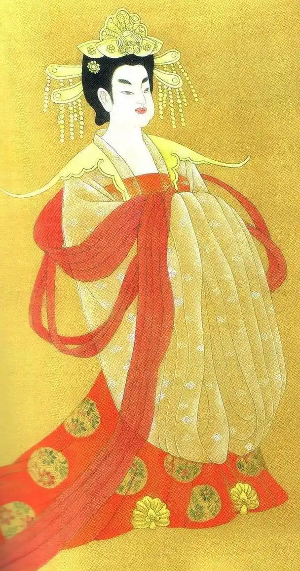 武则天的画像武则天飞白书武则天《升仙太子之碑》(局部拓本)武则天