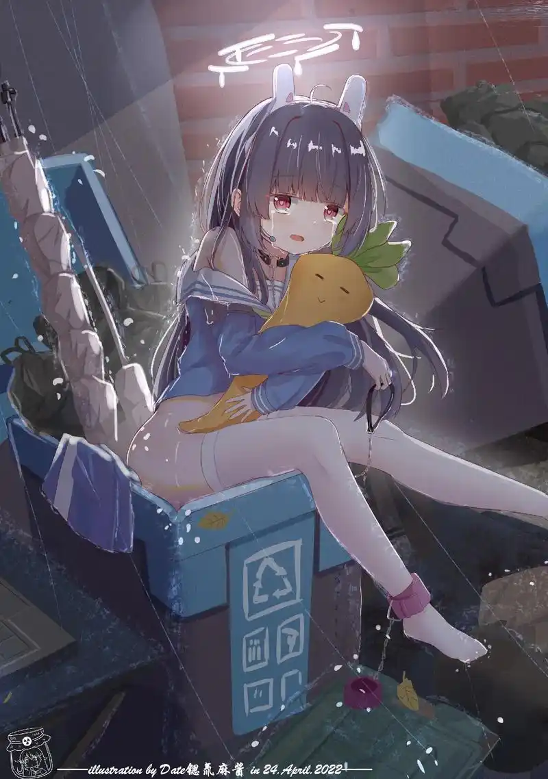 二次元 #孤独少女 #二次元美图  我也不想一个人啊 - 抖音