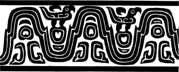 原始社会图案图案