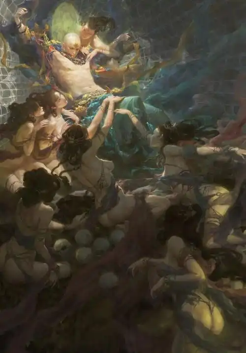 100p暗黑西游记插画震撼眼球