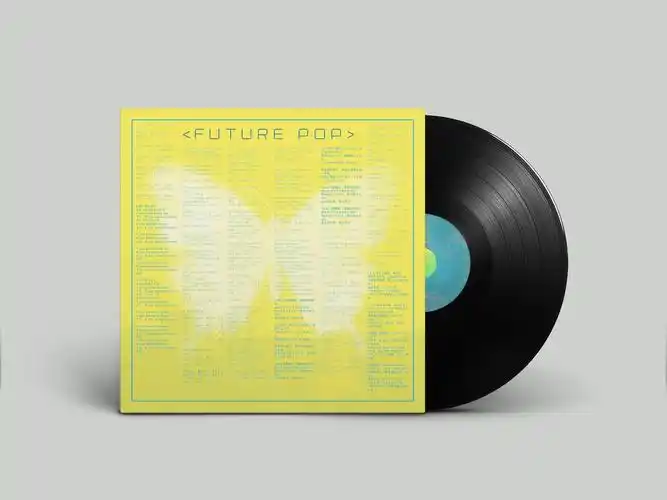【专辑设计】future pop黑胶唱片设计