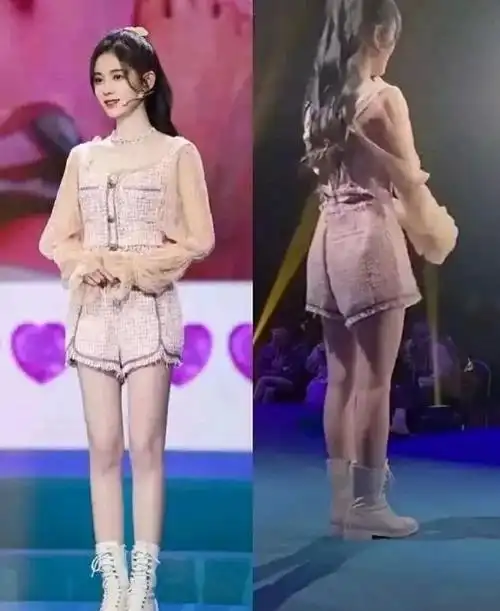 网友推出鞠婧祎身高148