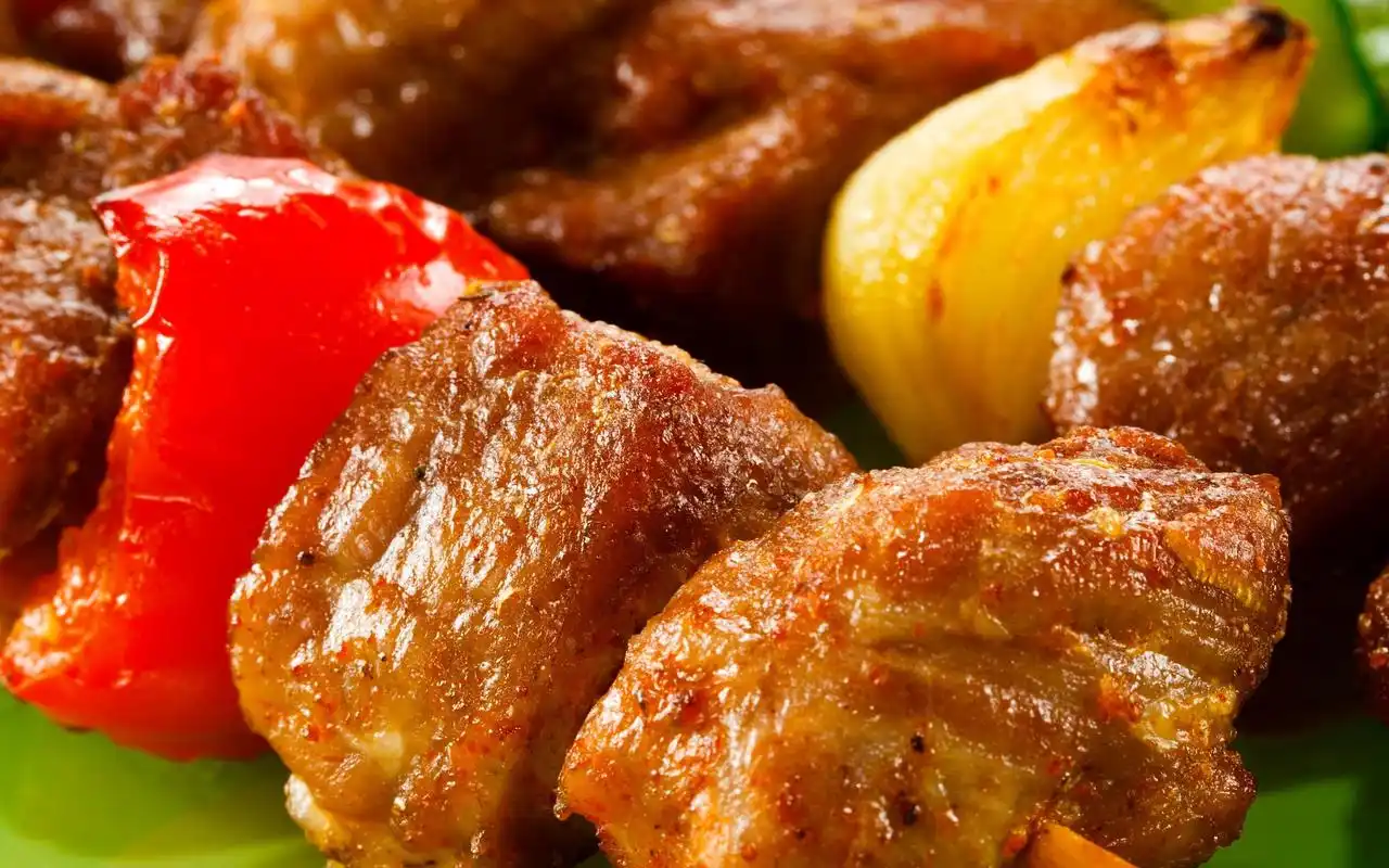 烧烤肉串图片,高清图片,电脑桌面-壁纸族