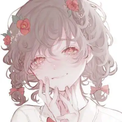 唯美意境手绘动漫女头集|跌入春色_卡通动漫头像_我要个性网