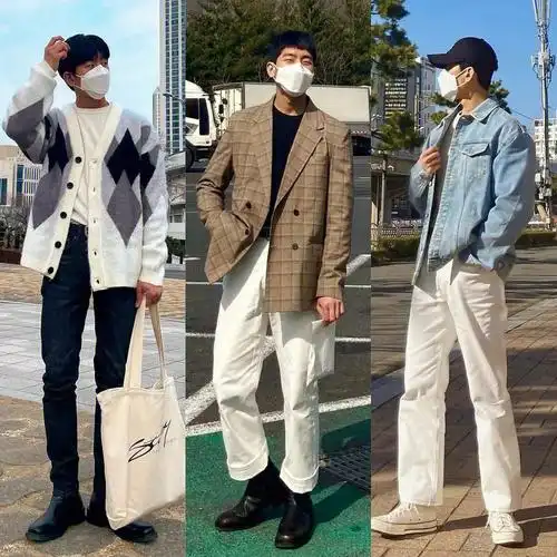 男生穿搭参考跟韩国博主学穿搭