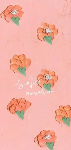 分享一波好看的粉色系的手机壁纸,快来收图吧!_ins