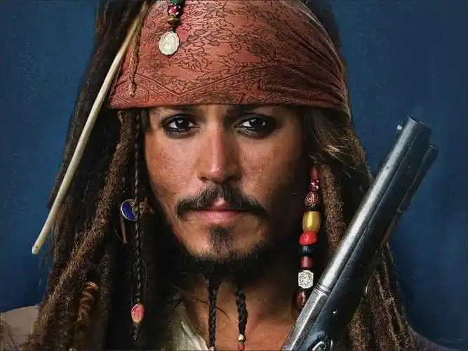 加勒比海盗男主角图片给你两张,剩下的自己百度图片