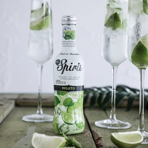 mojito 莫吉托鸡尾酒丨西班牙进口 清爽甜白葡萄酒女士微微起泡酒