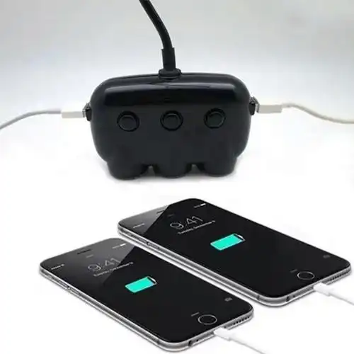 点烟口车充车载充电器头点烟器快充一拖三车充多功能手机汽车