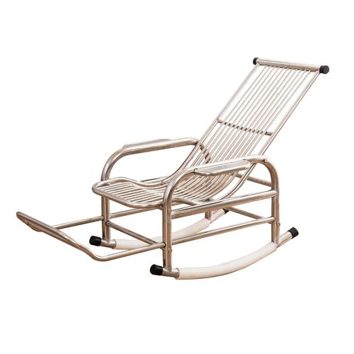家用不锈钢摇摇摇椅夏天乘凉午休成人睡椅室外摇椅