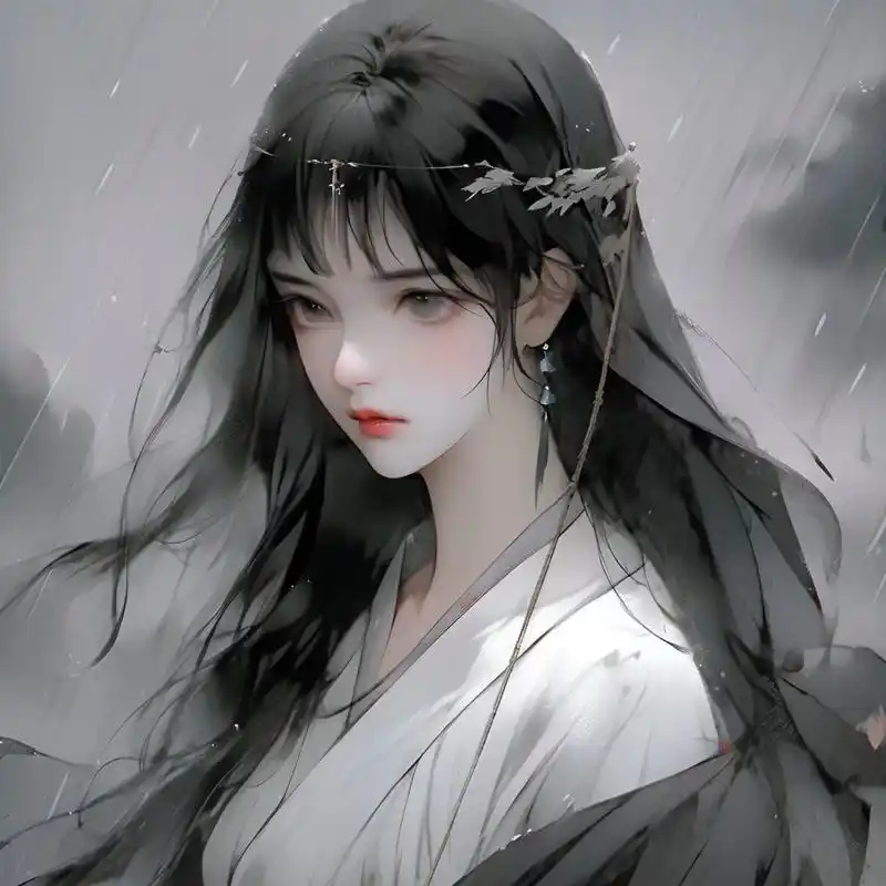 古风头像|黑衣女侠