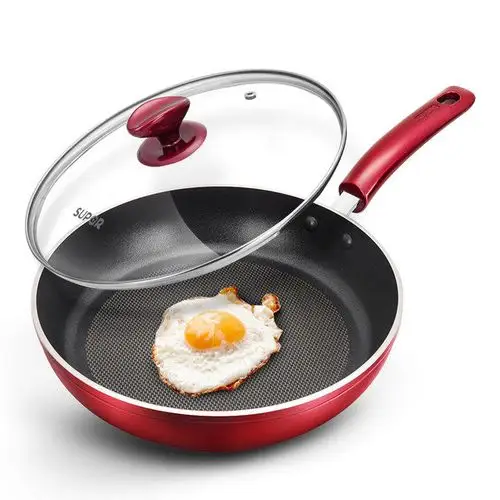 苏泊尔 26cm不粘平底锅 带火红点科技 电磁炉/燃气通用