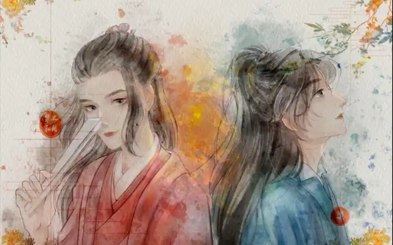 【山河令】终于赶在大结局之前画完了!龚老师和张老师绝美!