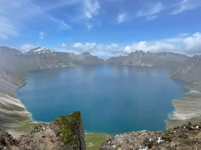 8月28日的长白山天池