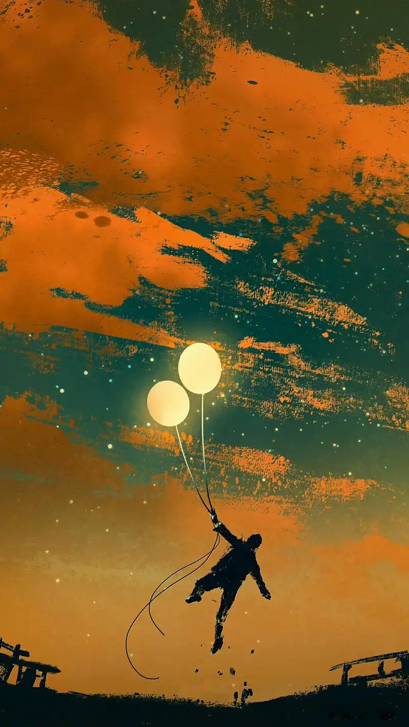 首页 手机壁纸 创意 小清新手绘插画风格高清手机壁纸1080_1920竖版