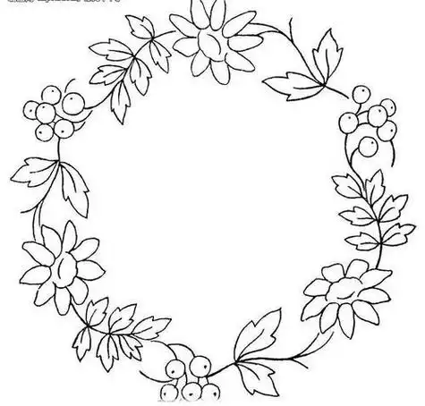 好看简单的手绘花边简笔画集