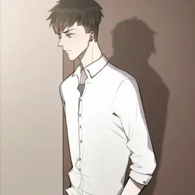 动漫男生白衬衫图片