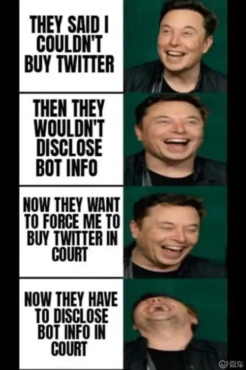 应该很多人知道马斯克要收购推特这事吧,那时候马斯克还真的套现了