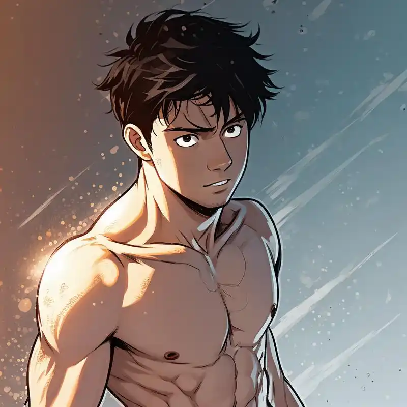 94男生腹肌头像来袭97